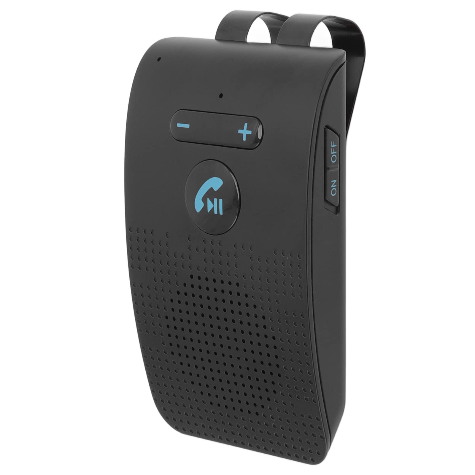 Professional Car Bluetooth Speakerphone - Wireless Sun Visor Receiver Adapter with Back Clip | Hands-Free MP3 Speaker for Safe Driving | Perfect for Commuters, Truckers & Road Trips