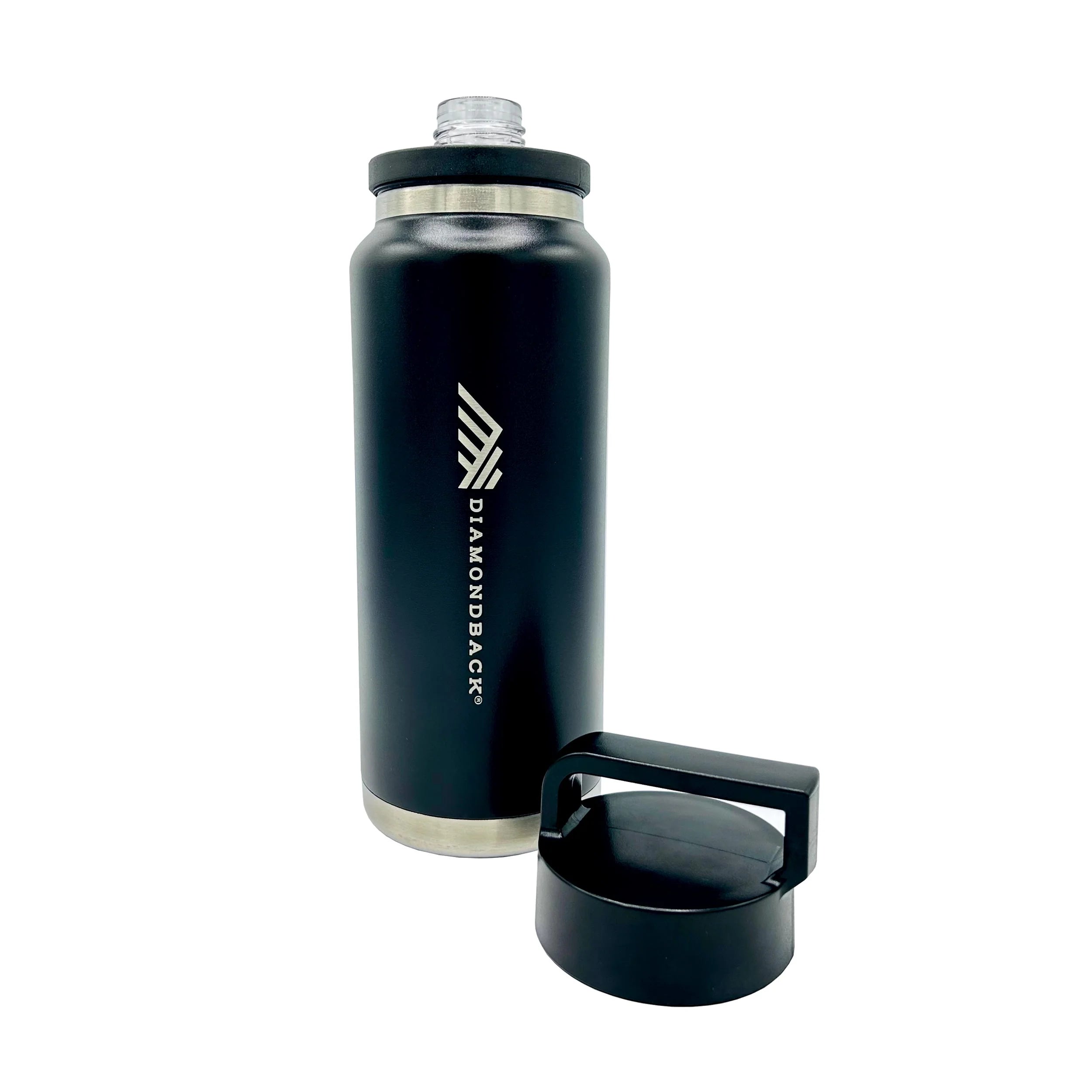 Diamondback H2GO Insulated Water Bottle - 32oz Stainless Steel Vacuum Flask with Leakproof Lid - Perfect for Gym, Hiking & Outdoor Activities