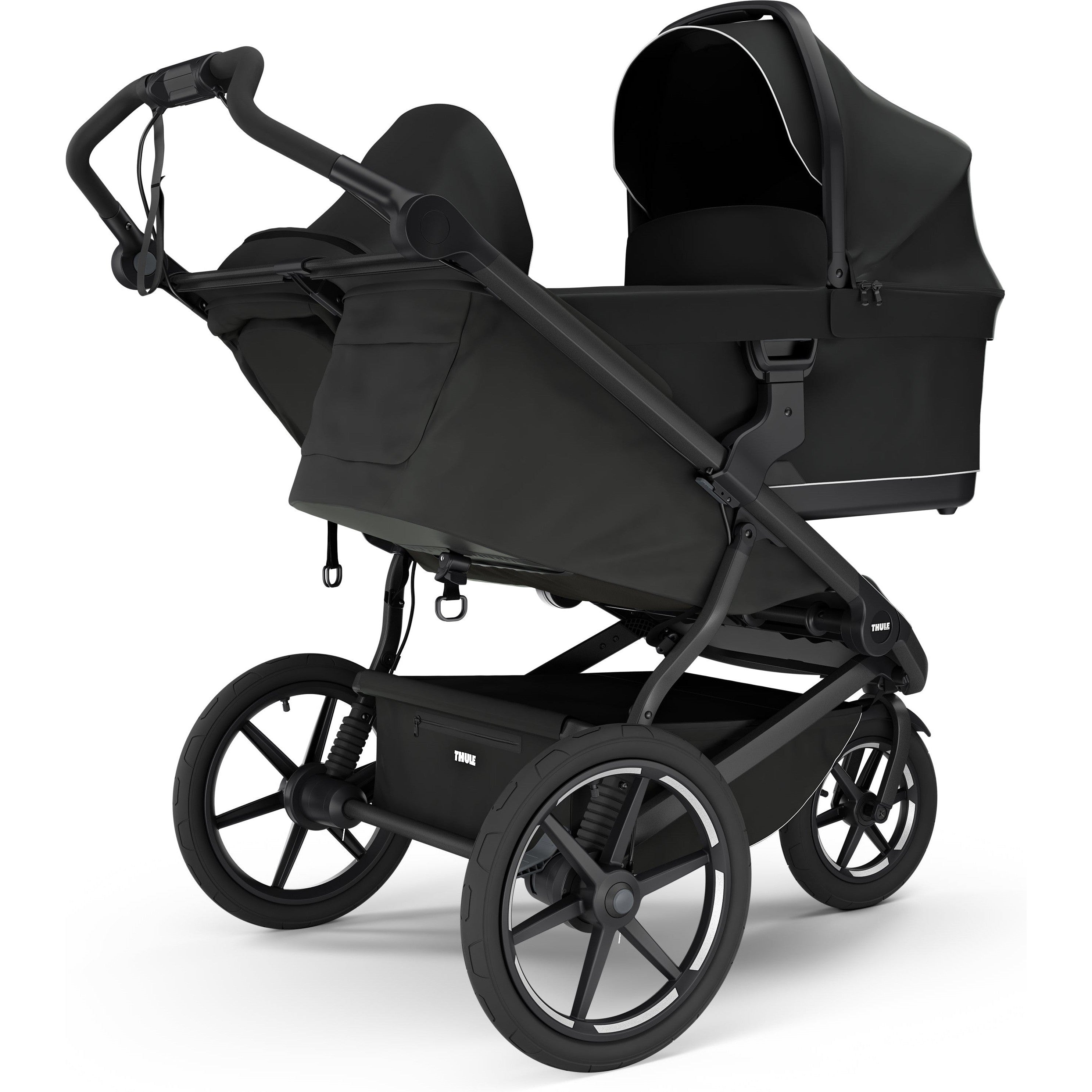 Thule Bassinet for Babies - Lightweight, Portable & Safe Infant Travel Bed - Perfect for Camping, Road Trips & Airplane Travel