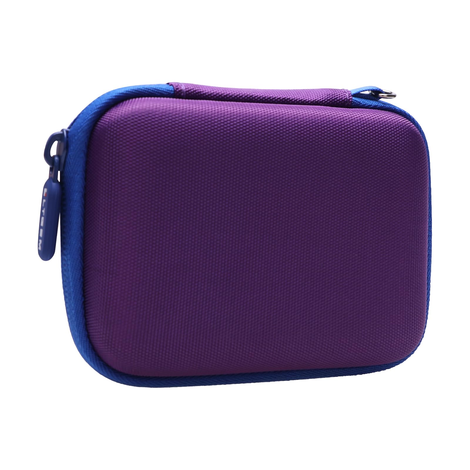 LTGEM Protective Case for JBL Go 4, Go 3 & Go 3 Eco - Waterproof Cover for Ultra-Portable Bluetooth Speakers (Purple) - Perfect for Beach, Pool, Outdoor Adventures & Travel