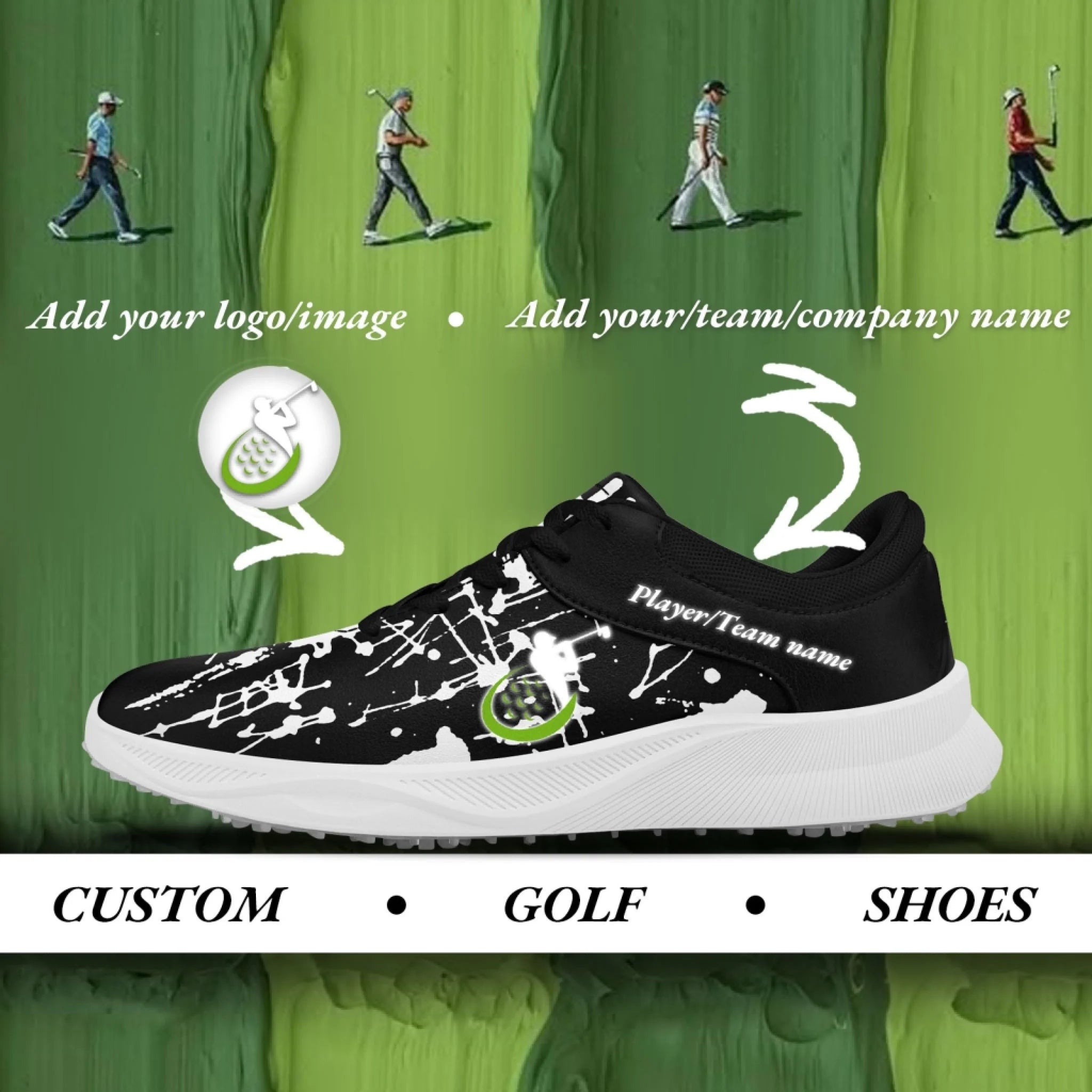 Custom Golf Performance Sneakers for Men & Women - Personalized Durable Athletic Shoes for POD Resellers - Perfect for Golfing, Running & Casual Wear - FN062 25020099 7