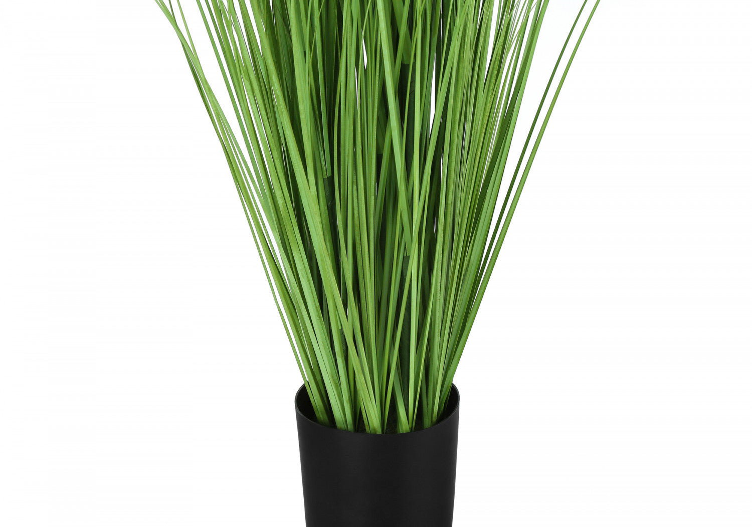 47 Pack Artificial Grass Plants in 5 Black Pots - Realistic Fake Greenery for Home Decor, Office Desk, Party Centerpieces & Wedding Decorations