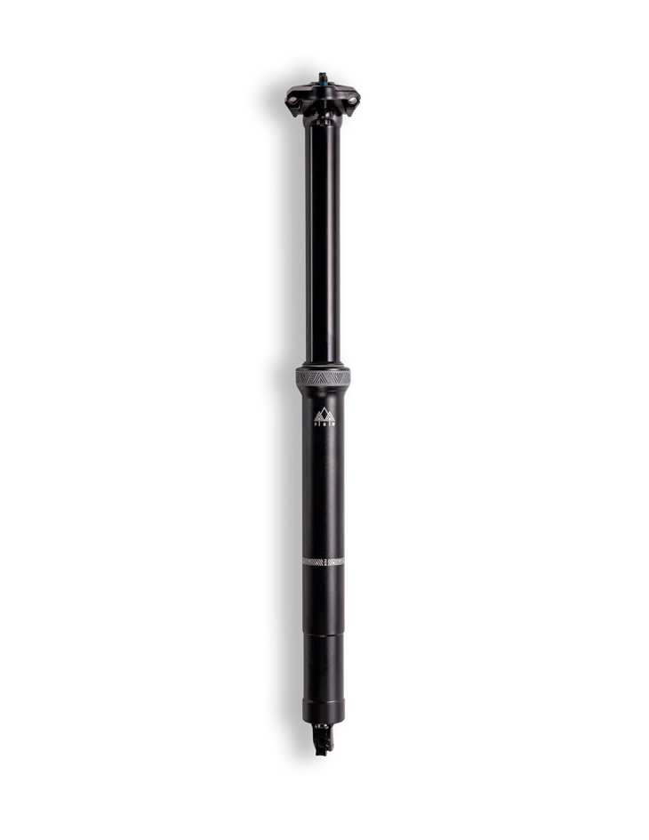 PNW Loam Dropper Post - 31.6mm x 125mm Travel, Cement Grey | Mountain Bike Seatpost for Trail & Enduro Riding