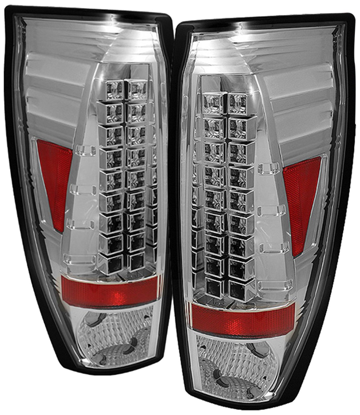 Spyder Auto LED Tail Lights for 2002-2006 Chevy Avalanche 1500/2500 - Bright Red Smoke Lens, Plug & Play Installation - Perfect for Night Driving & Enhanced Safety