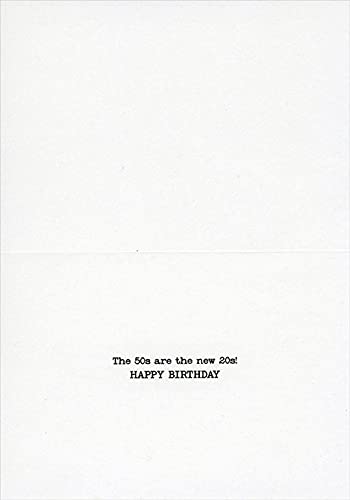 Funny Patrolman Changing Speed Limit Sign Birthday Card - Humorous American Collection by Avanti Press | Perfect for Police Officers, Birthday Gifts & Humor Lovers