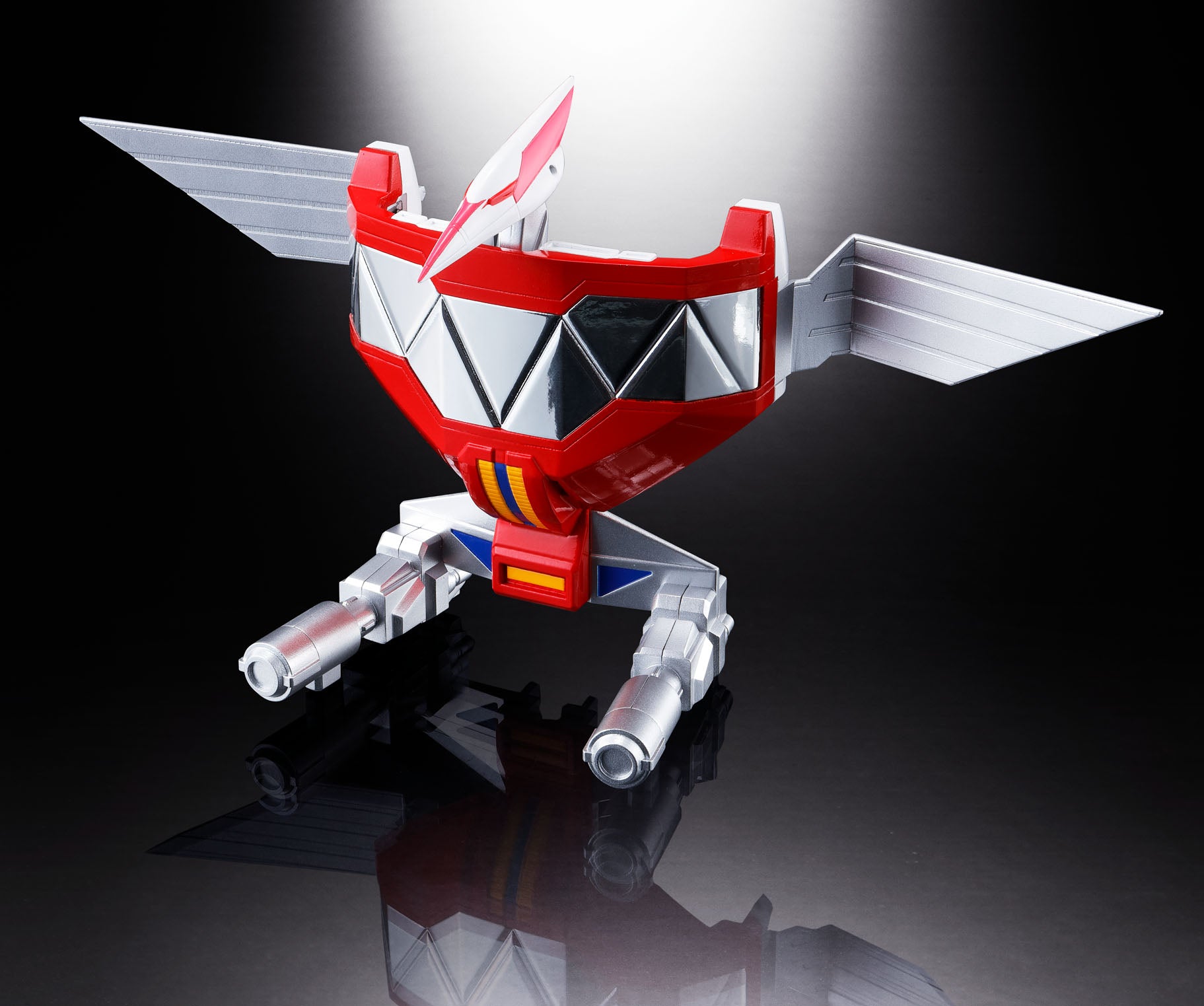 Bandai Soul of Chogokin GX 72 Mighty Morphin Power Rangers Megazord Collectible Action Figure - Premium Die-Cast Metal Robot Toy for Display & Play - Perfect for Fans, Collectors and Nostalgic Gift Giving