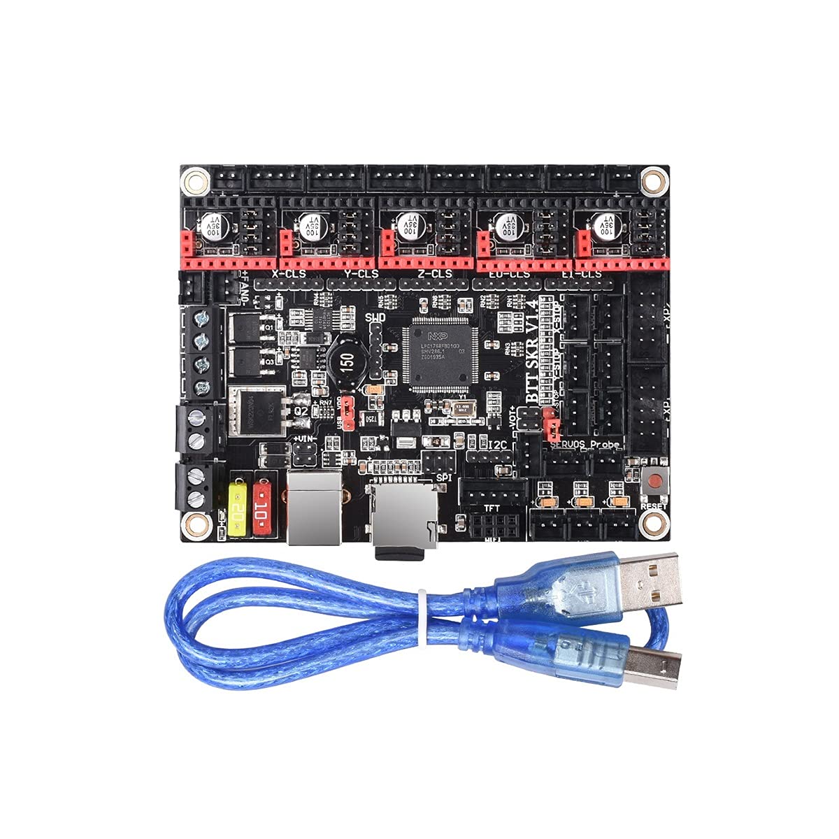 3D Printer Dual Z Axis Upgrade Kit with TMC2208 UART - SKR 2 Compatible | High Precision 3D Printing Parts & Accessories | Perfect for Ender 3, CR-10, and DIY 3D Printer Projects