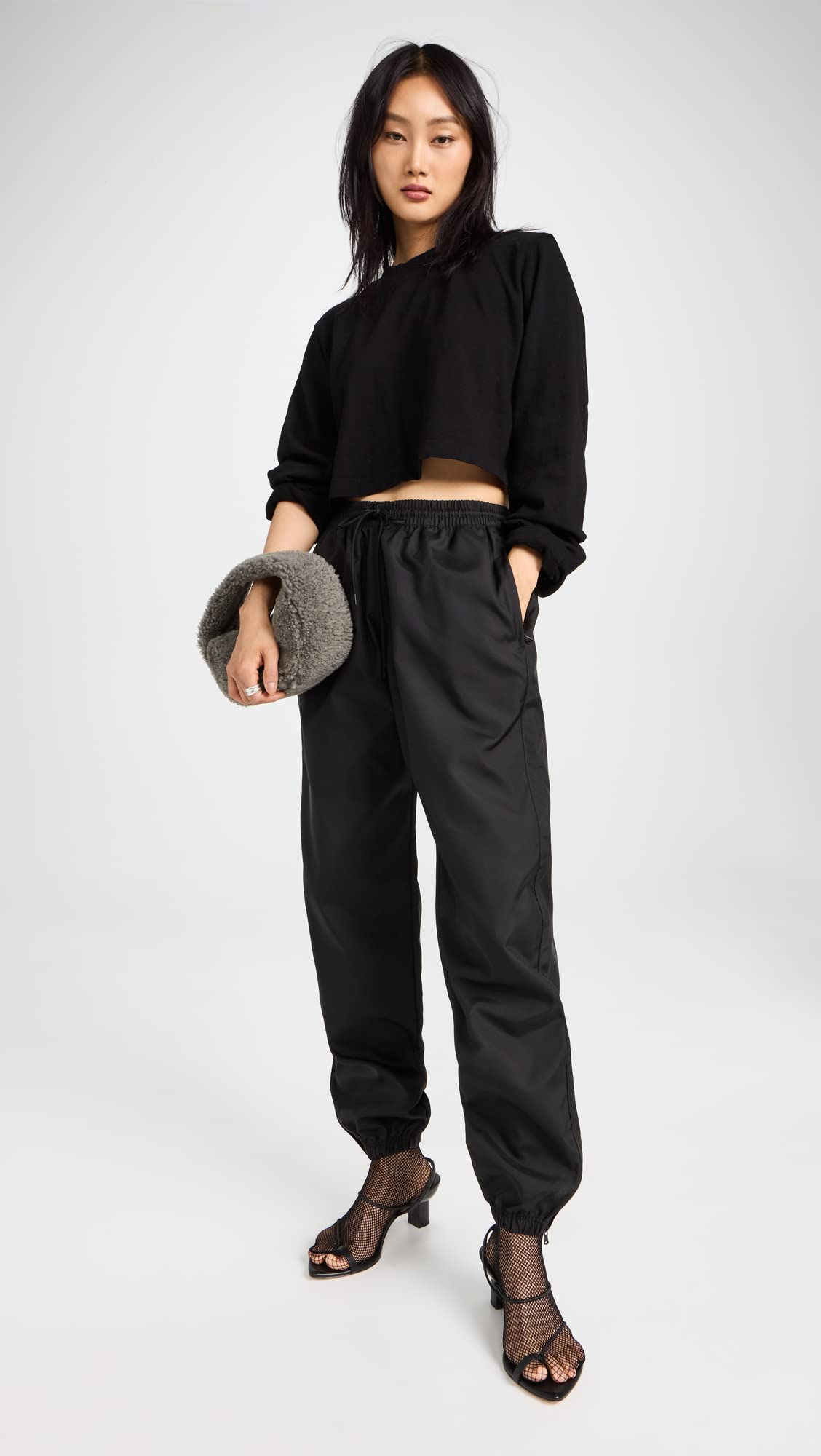 Stylish Women's Tokyo Crop Long Sleeve T-Shirt | Trendy Streetwear Top for Casual Outfits & Layering | Perfect for Everyday Wear, Dates, and Urban Fashion