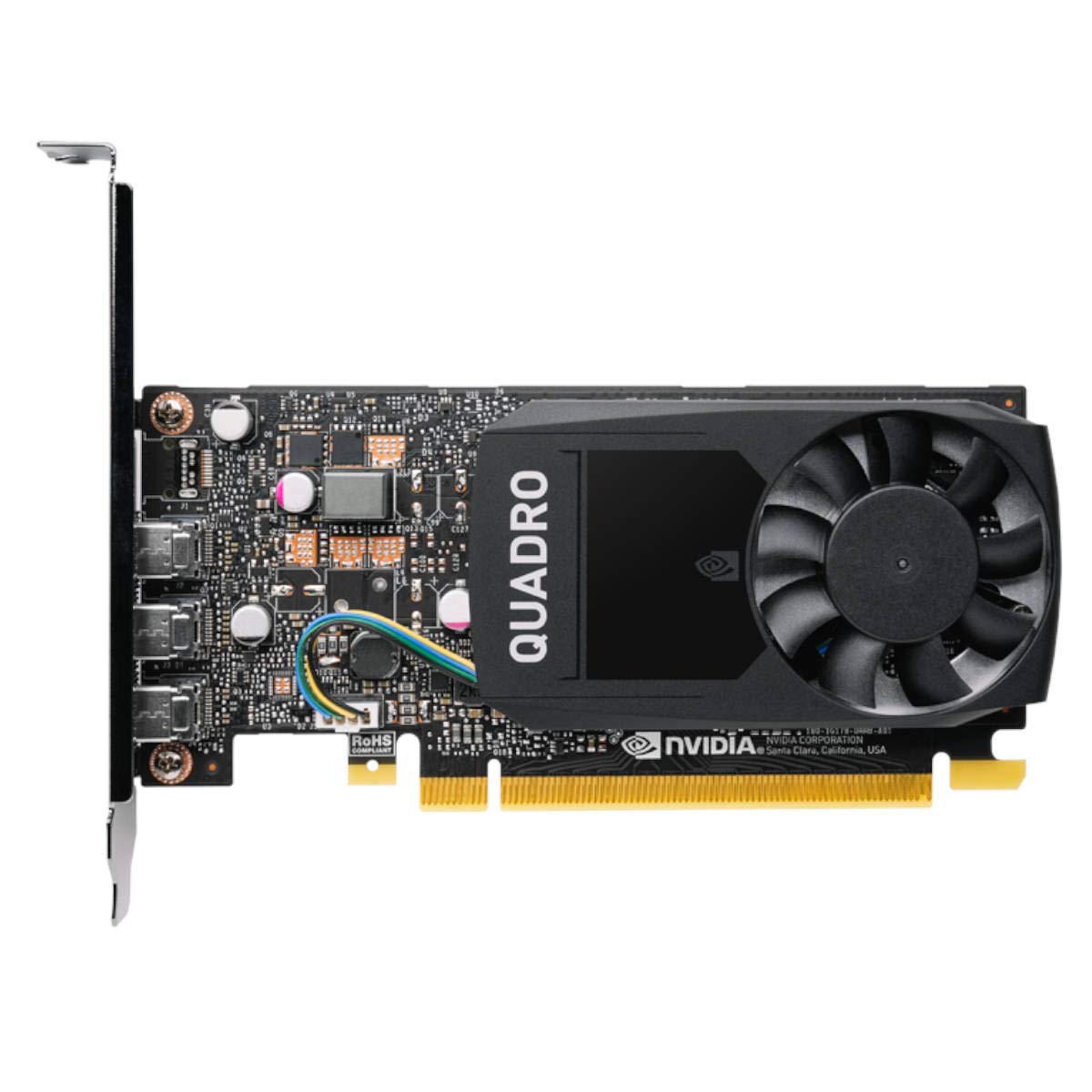 PNY Quadro P400 2GB GDDR5 128-bit PCIe 3.0 Professional Graphics Card for CAD, 3D Modeling & Video Editing - Workstation GPU for Designers and Engineers