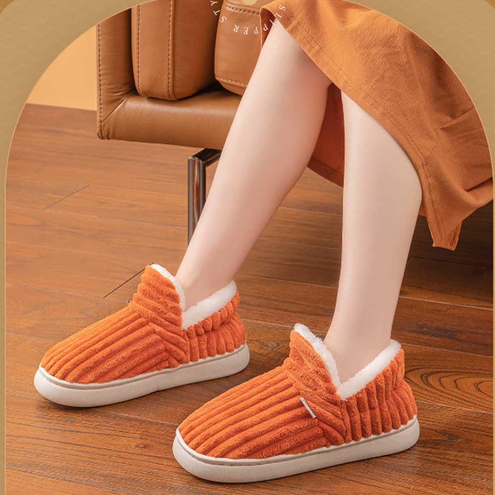WIWIDANG Cloud Slippers for Women & Men - Ultra Soft Fuzzy House Slippers with Pillow Warm Comfort - Perfect for Indoor Relaxation, Lounge Wear and Cozy Home Use