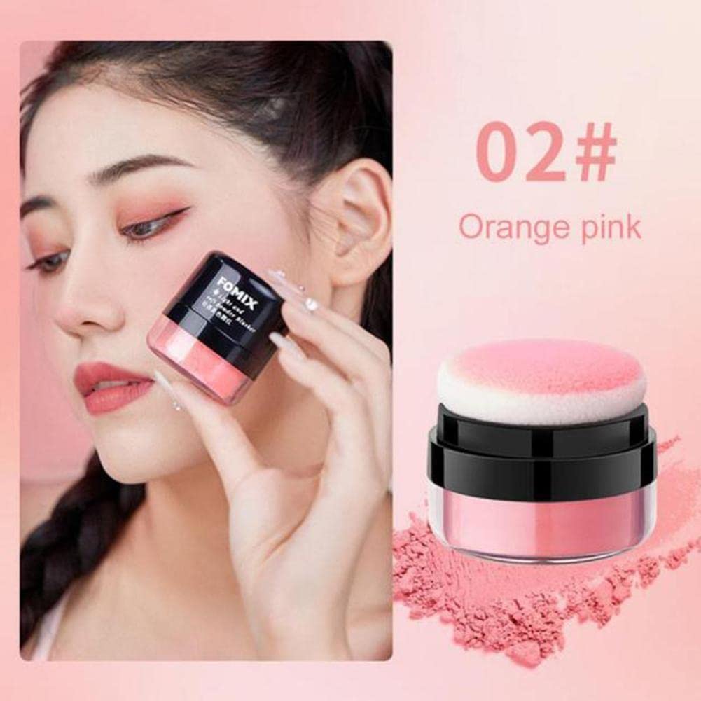 Mushroom Head Air Cushion Blush - Soft Powder Blusher for Cheeks & Contouring - Makeup Mist for Natural Glow