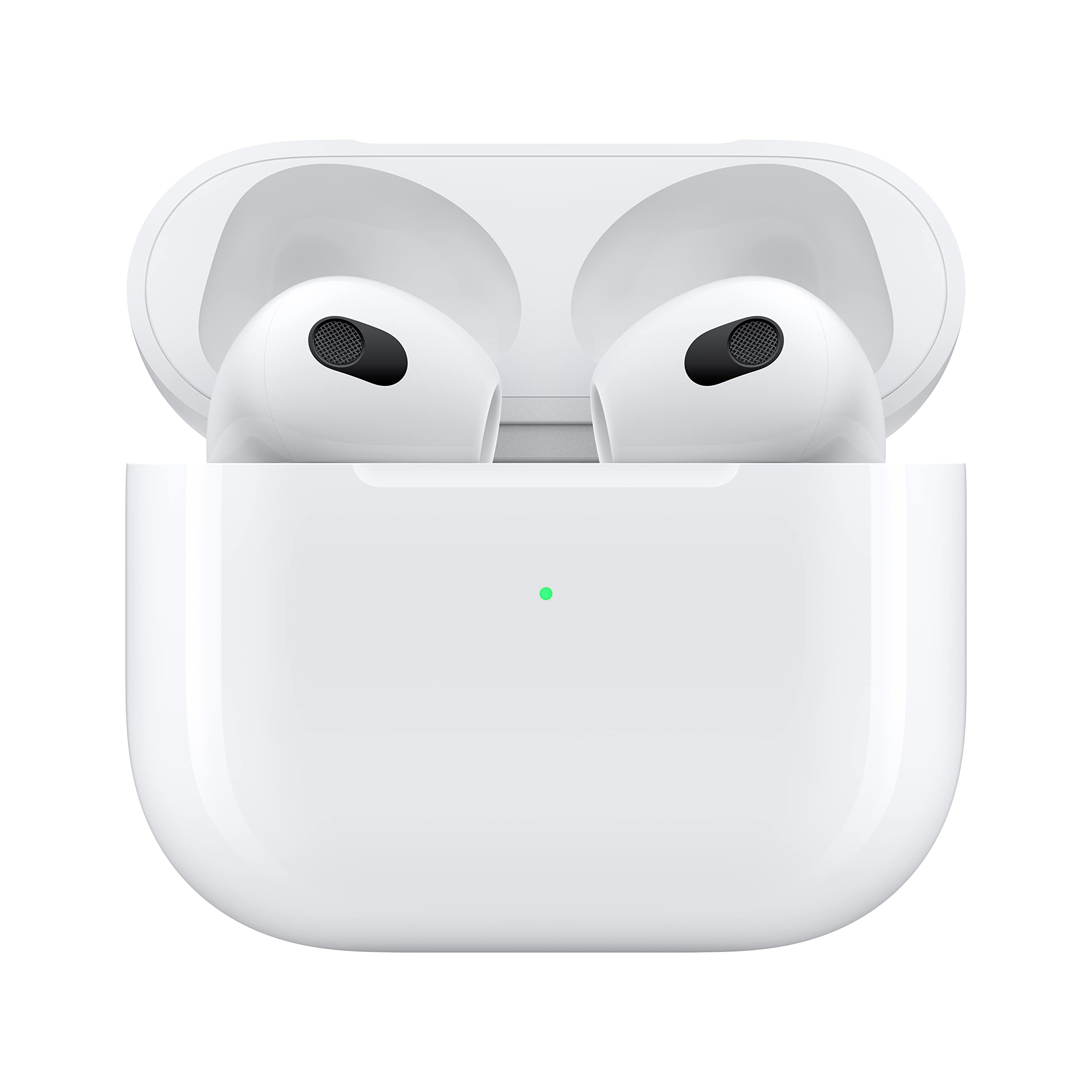 Apple AirPods 3rd Gen Wireless Earbuds with Spatial Audio - Bluetooth Headphones, Sweat & Water Resistant, 30H Battery Life, Lightning Charging Case - Perfect for Gym, Commuting & Travel