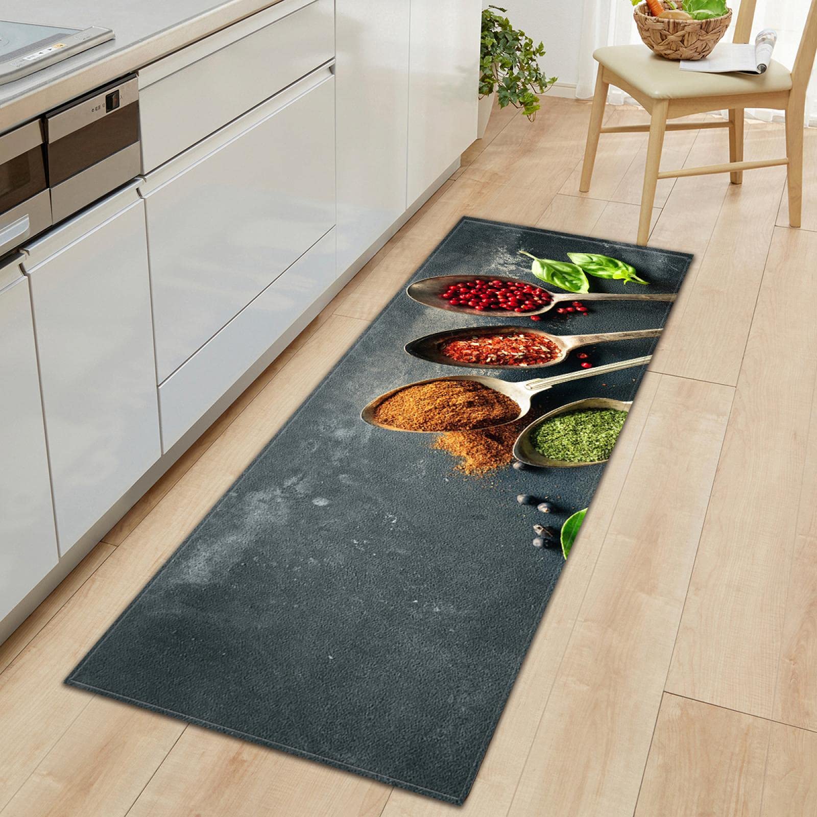 Non-Slip Welcome Doormat - Nordic Style Kitchen & Bathroom Rug, Anti-Slip Floor Mat for Bedroom Entrance, Hallway, Living Room Decor - Perfect Housewarming Gift for Home & Kitchen Use