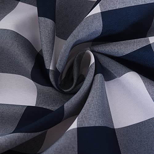 Navy and White