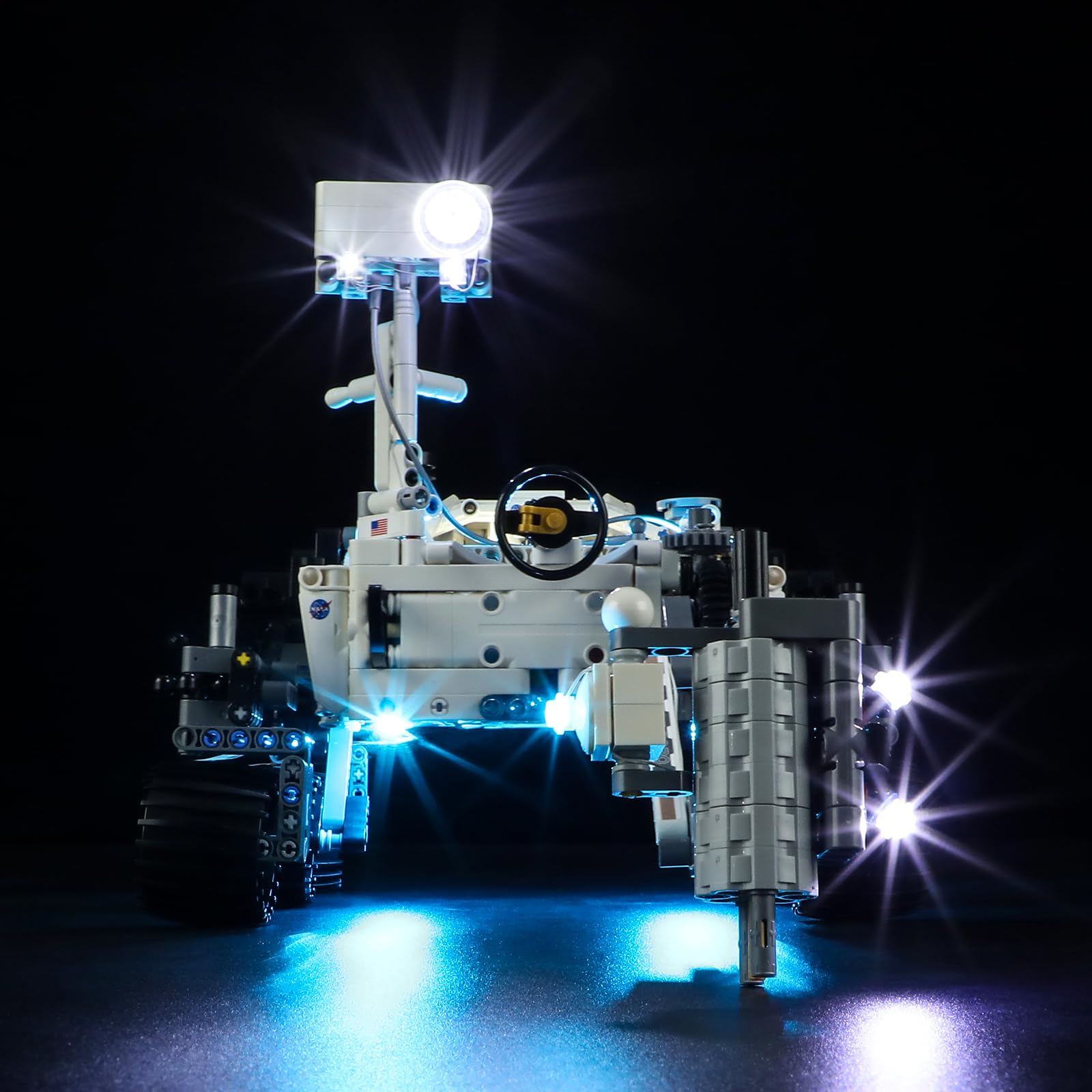 LIGHTAILING LED Lighting Kit for Lego 42158 NASA Mars Rover Perseverance Building Blocks Model - Compatible LED Light Set for Lego (Model Not Included) - Perfect for Space-Themed Displays & Collector Showcases