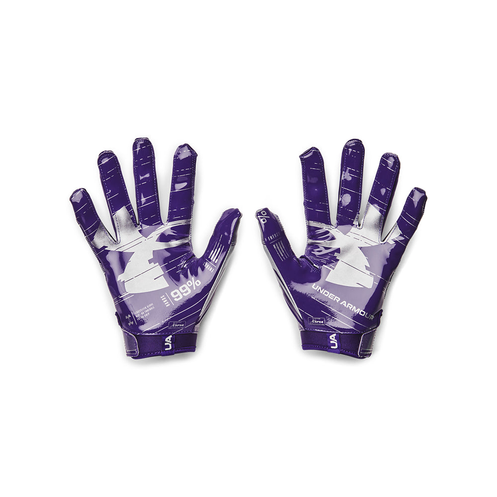 Under Armour F8 Football Gloves for Men - Grip & Performance Training Gloves - Perfect for Football, Training & Outdoor Sports