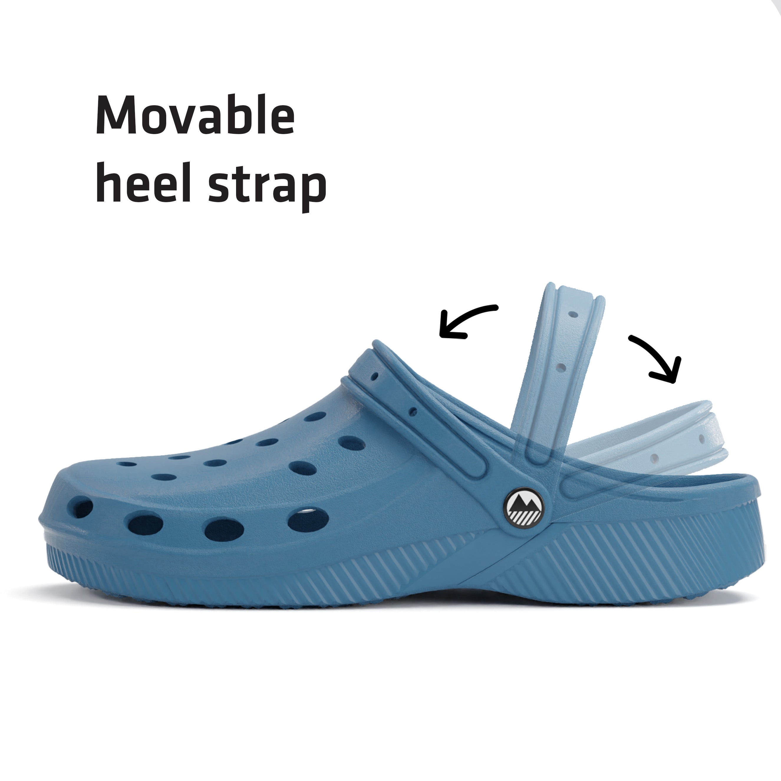 Men's Breathable Slip-On Clogs - Comfortable & Lightweight for Outdoor, Garden, and Casual Wear