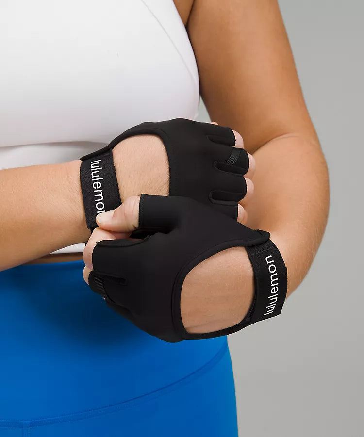 Lululemon Wunder Train Gloves for Women - Breathable Workout Gloves with Grip - Perfect for Yoga, Gym Training & Weightlifting