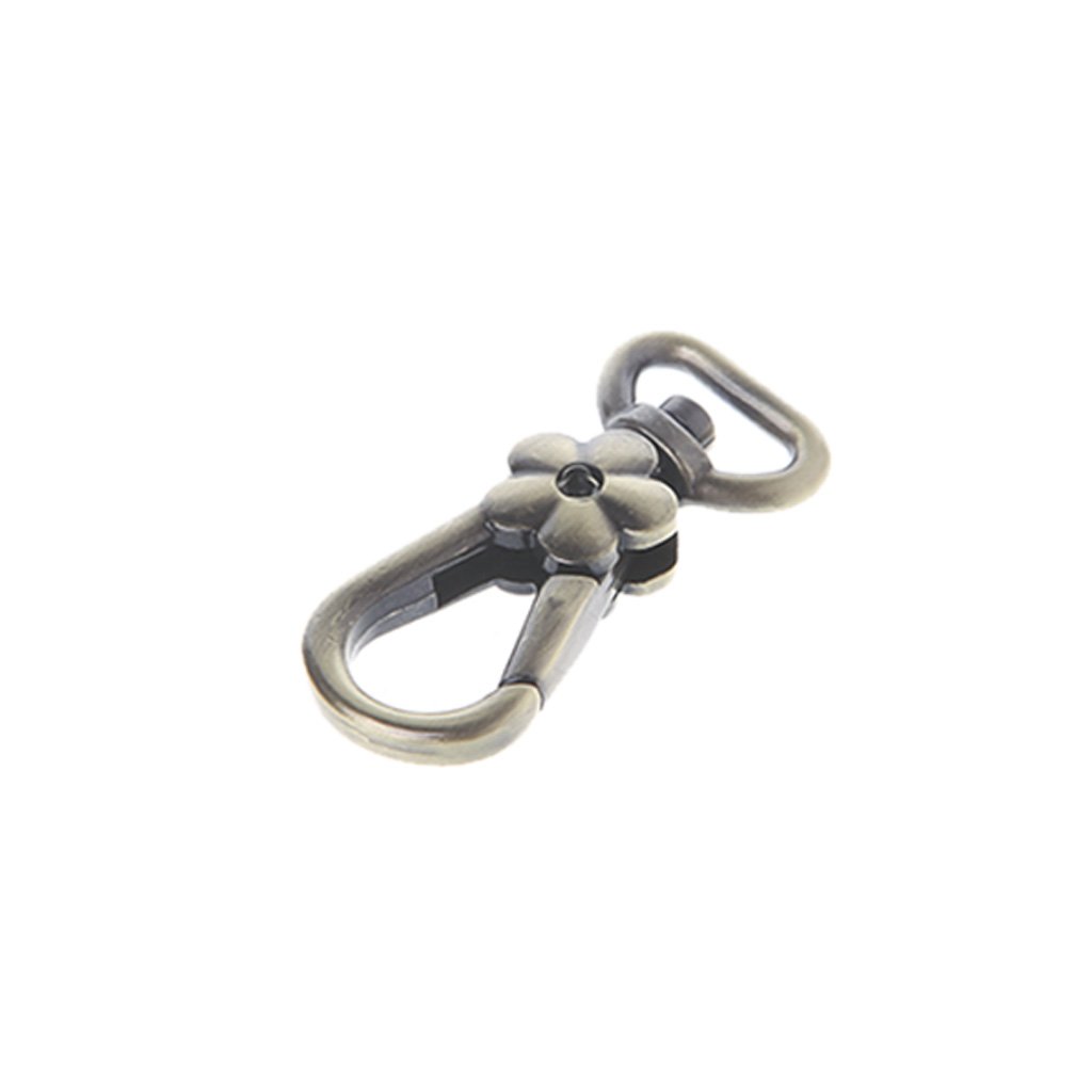 Premium Flower Lobster Clasps Swivel Trigger Clips - Snap Hooks for Bags, Key Rings & Keychains - Jewelry Making, DIY Crafts, Backpack Accessories & Key Organization