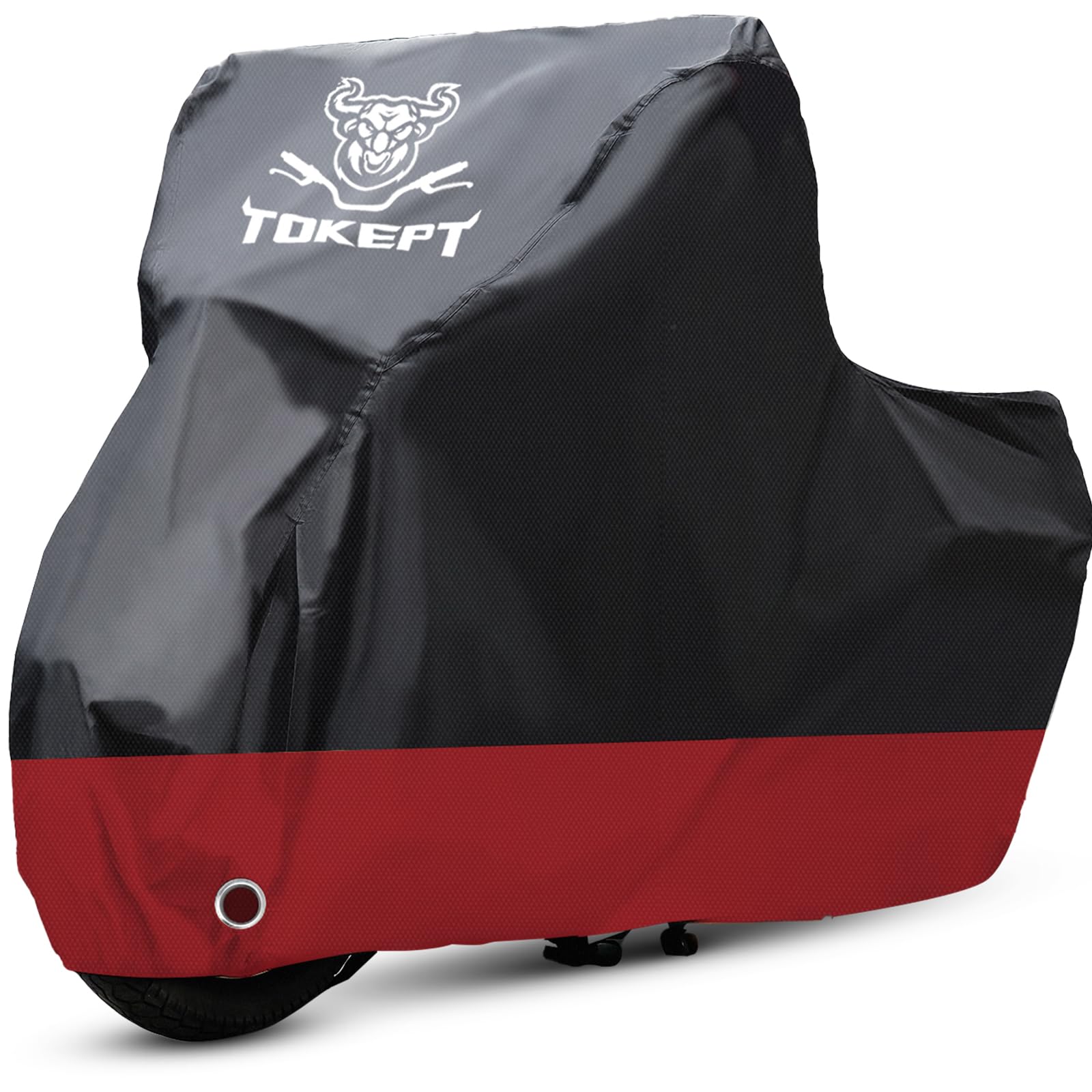 Waterproof Motorcycle Cover with Lock Holes - Fits Harley, Kawasaki, Yamaha, Honda (96