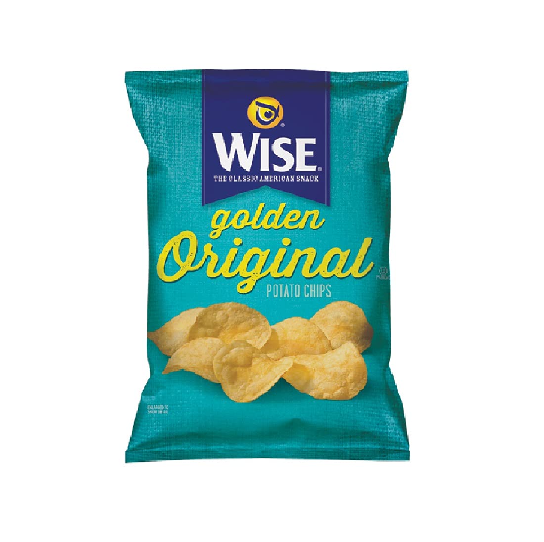 Wise Snacks Original Golden Classic Potato Chips (5 Pack) & Osem Bamba Peanut Butter Snacks (Gluten Free) - Perfect for School Lunches, Movie Nights & Party Snacking