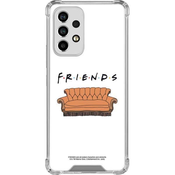 Skinit Clear Phone Case for Samsung Galaxy A33 5G - Official Warner Bros Friends TV Show Couch Design | Protective Slim Cover | Perfect for Fans, Daily Use & Gift Giving