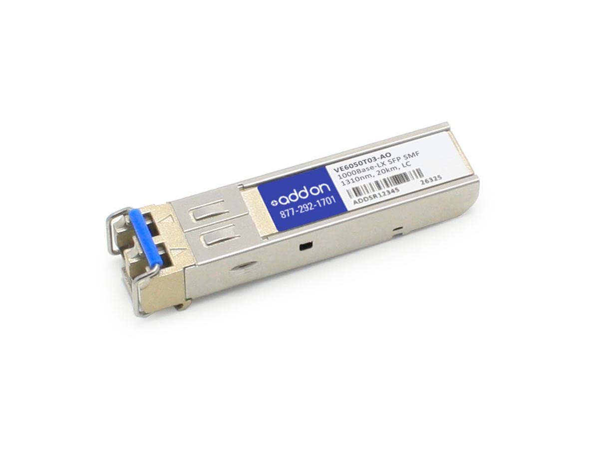 Add-on Computer Peripherals L Addon VE6050T03 Compatible SFP TAA Transceiver - High-Speed Network Connectivity for Servers, Routers & Data Centers