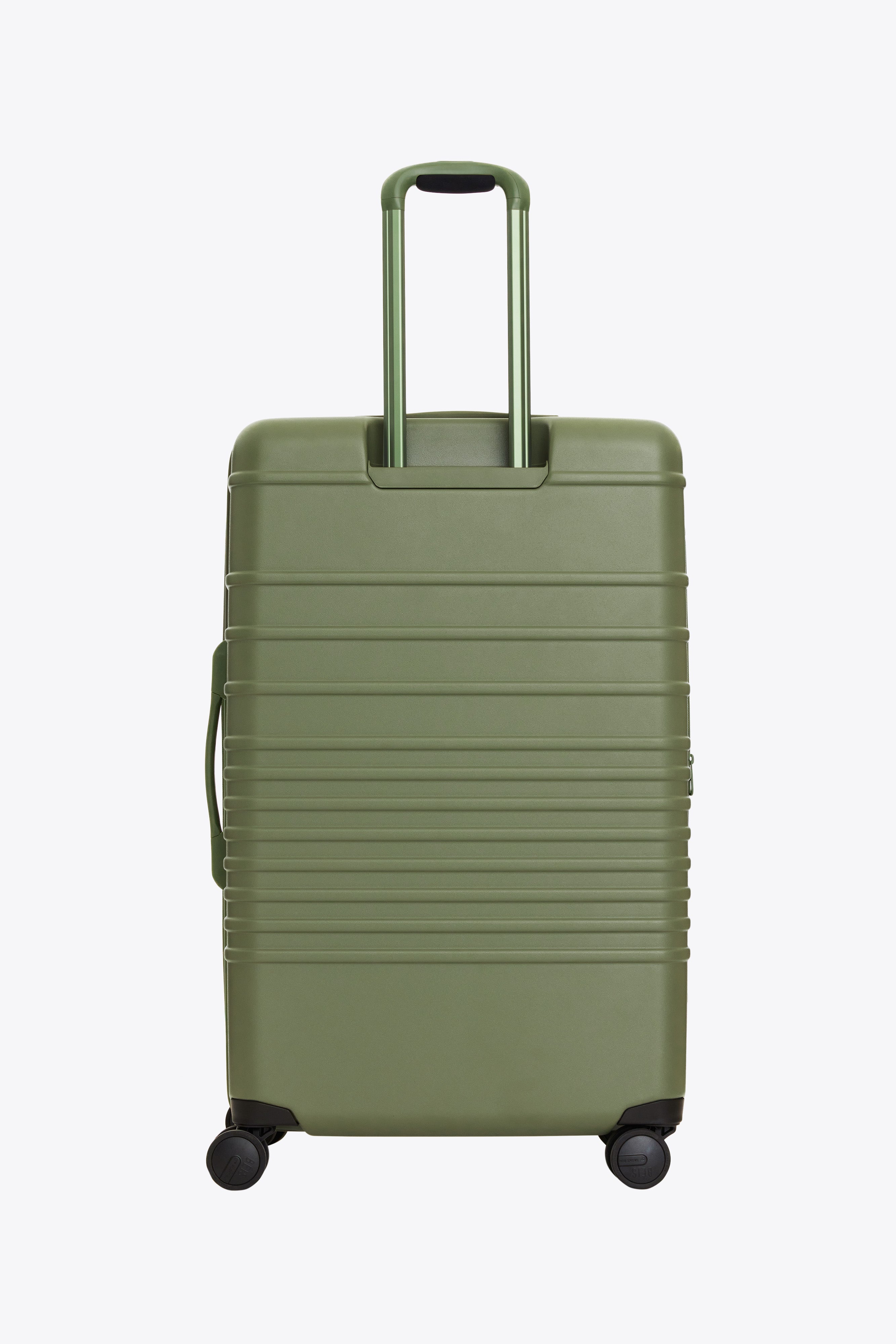 Large Olive Check-In Roller Luggage - Perfect for Air Travel, Business Trips & Vacation Packing