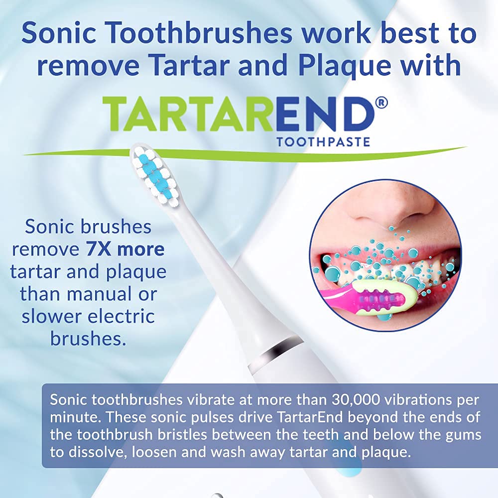 Best Tartar Control Toothpaste for Plaque Removal - 3.4 oz Wintergreen Flavor Dental Care for Fresh Breath & Healthy Teeth - Perfect for Daily Oral Hygiene at Home or Travel