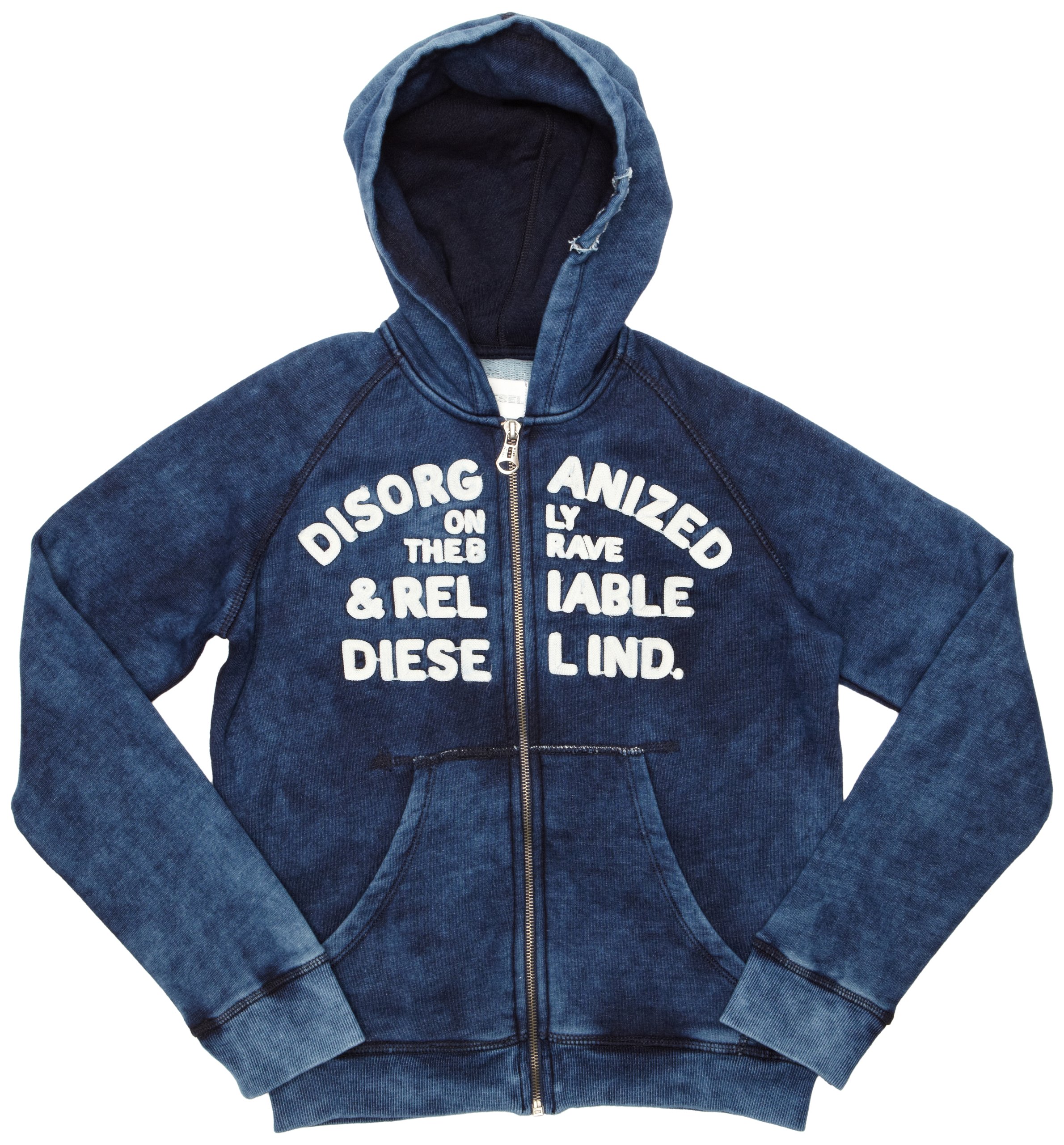 Diesel Big Boys' Sauly Sweatshirt - Trendy Pullover Hoodie for Teens & Youth, Comfortable Cotton Blend, Casual Streetwear Fashion - Perfect for School, Outings & Everyday Wear