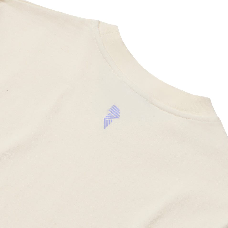 Off-White Crop Tee for Women - Trendy Short Sleeve T-Shirt | Perfect for Streetwear, Casual Outfits & Summer Fashion