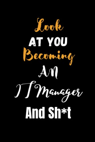 Funny IT Manager Graduation Gift for Women - Inspirational Quote Mug for Birthday & Christmas | Perfect Office Desk Decor & Coffee Break Companion