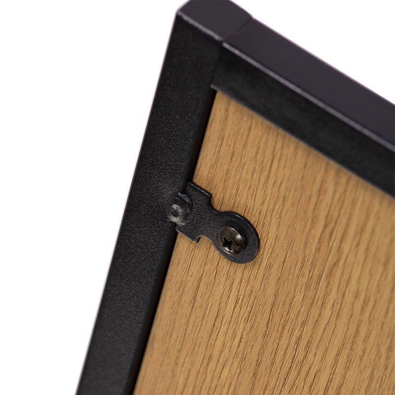 BRADFORD Adjustable Laptop Desk Stand - Natural Wood & Black Finish, Portable Lap Desk for Work, Study, Gaming, and Bedroom Use