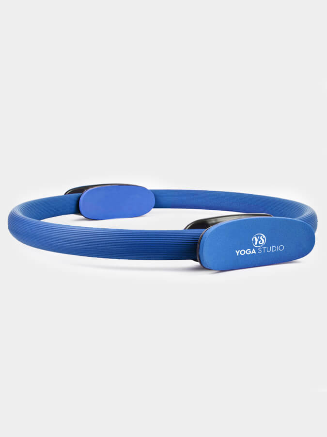 Premium Yoga Studio Pilates Resistance Ring with Double Handle - Ideal for Home Workouts, Gym Training & Physical Therapy