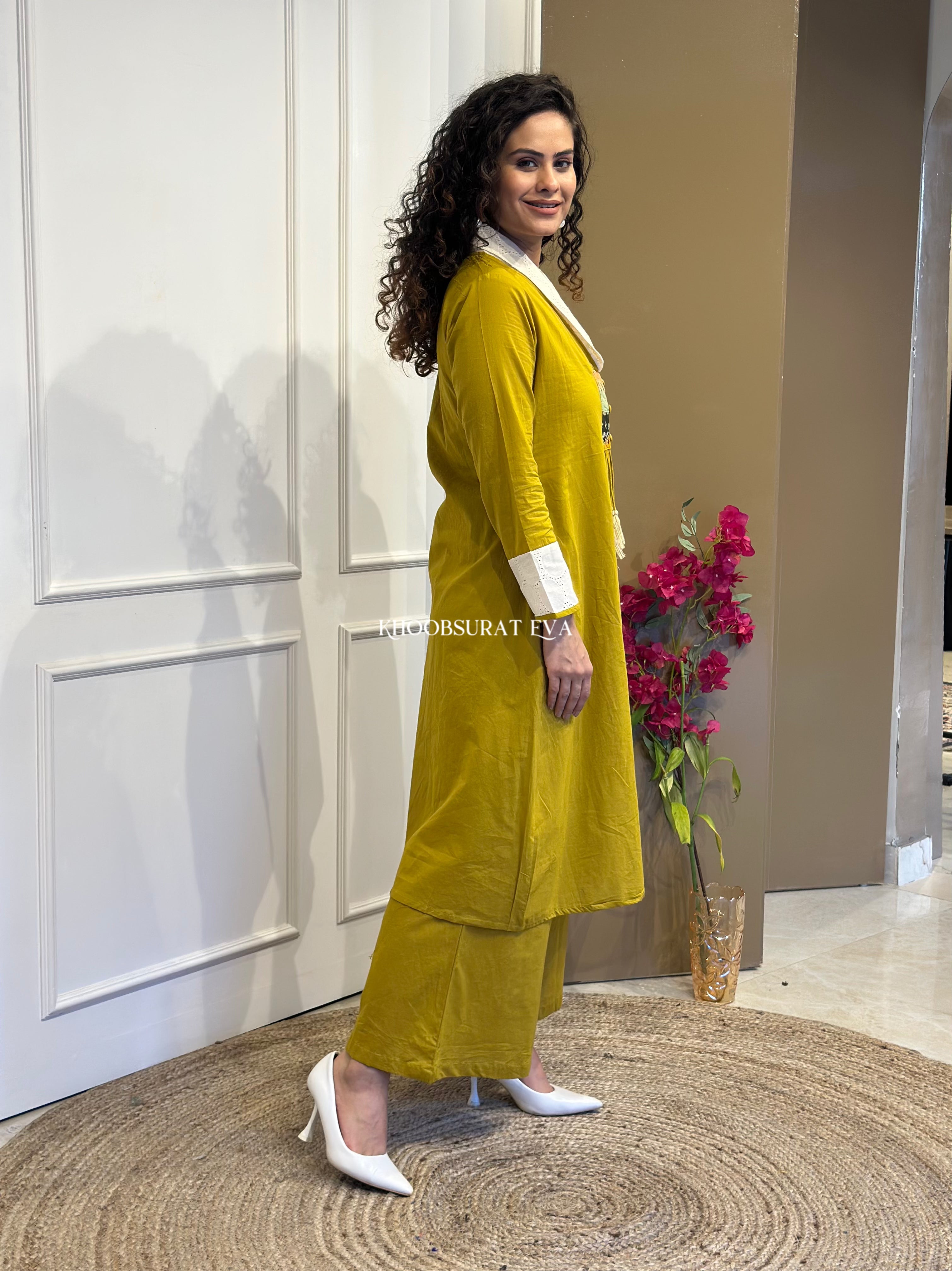 Stylish Yellow Kurta Set for Women | Traditional Indian Ethnic Outfit | Perfect for Festivals, Weddings & Casual Wear
