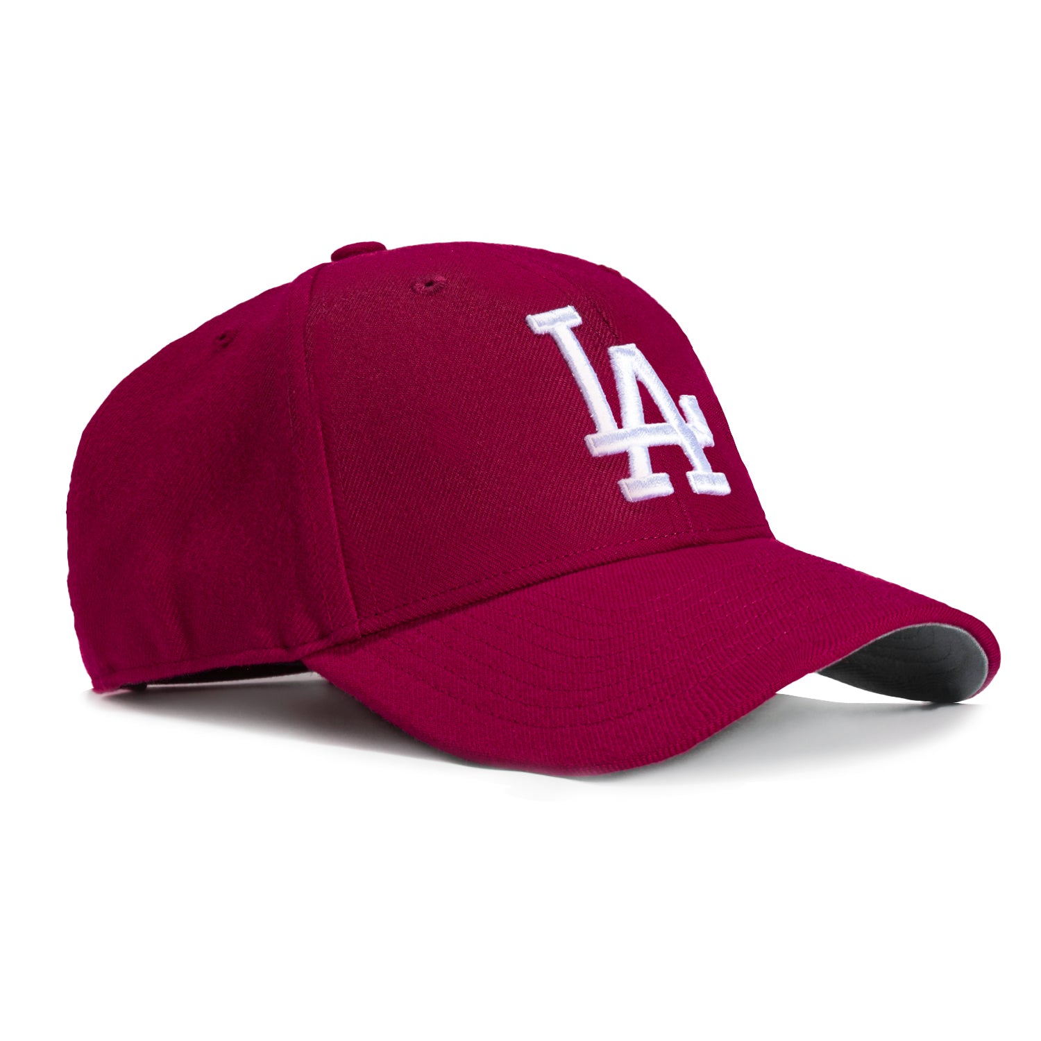 47 Brand Los Angeles Dodgers MVP Adjustable Velcro Hat - Cardinal Red Snapback Baseball Cap for Men & Women - Perfect for Game Day, Sports Events & Casual Wear