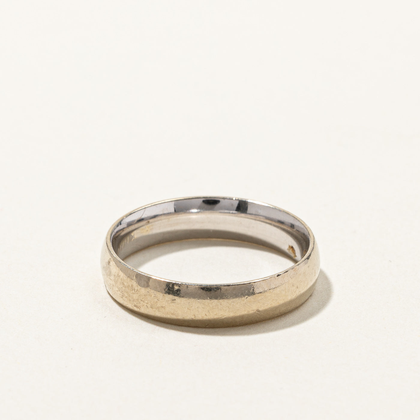Simple Gold Wedding Band Ring for Women - Size 5 | Classic Minimalist 14K Solid Gold Ring for Everyday Wear, Anniversary Gift & Bridal Jewelry