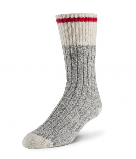 Duray Classic Red and Grey Cotton Socks for Men - Comfortable Casual & Athletic Wear for Daily Use, Sports, and Work