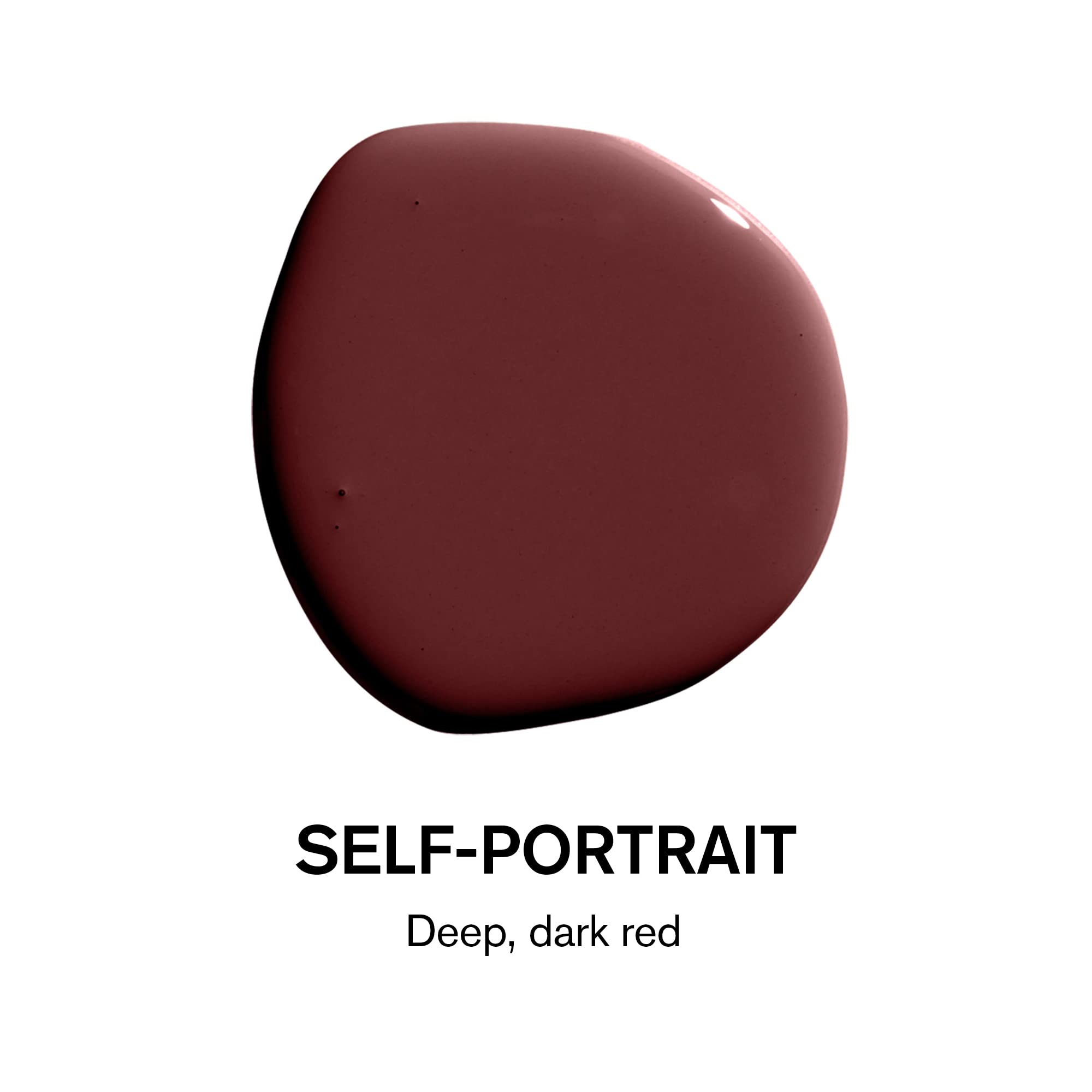 Premium Interior Paint - Standard Semi Matte, Low Sheen Finish | Self-Priming, Low VOC, Green Wise Certified | SELF-PORTRAIT Deep Dark Red | 5 Gallons | Perfect for Living Rooms, Bedrooms & Home Offices
