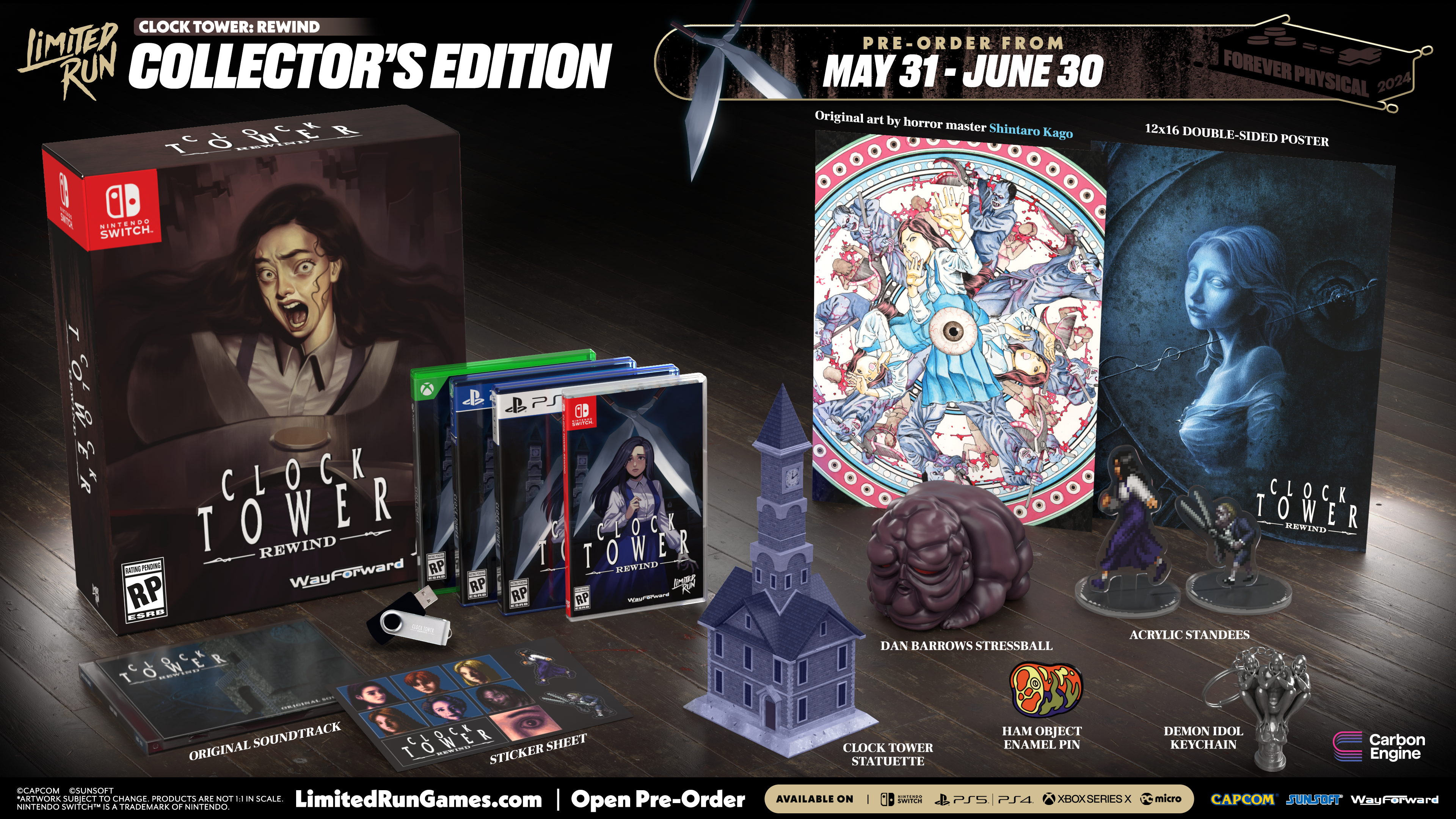 Clock Tower Rewind Collector's Edition for PC - Classic Horror Game with Exclusive Collectibles | Perfect for Horror Fans & Retro Gaming Enthusiasts