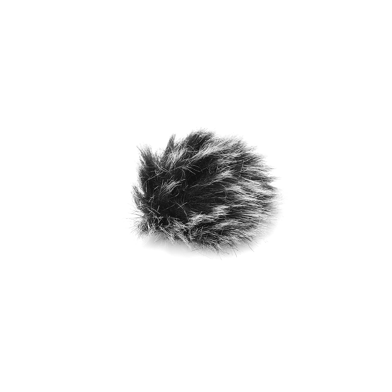 ENZZ Lavalier Microphone Furry Windscreen Cover - Noise Filtering Lapel Mic Windsock for Clear Audio in Interviews, Podcasts & YouTube Videos