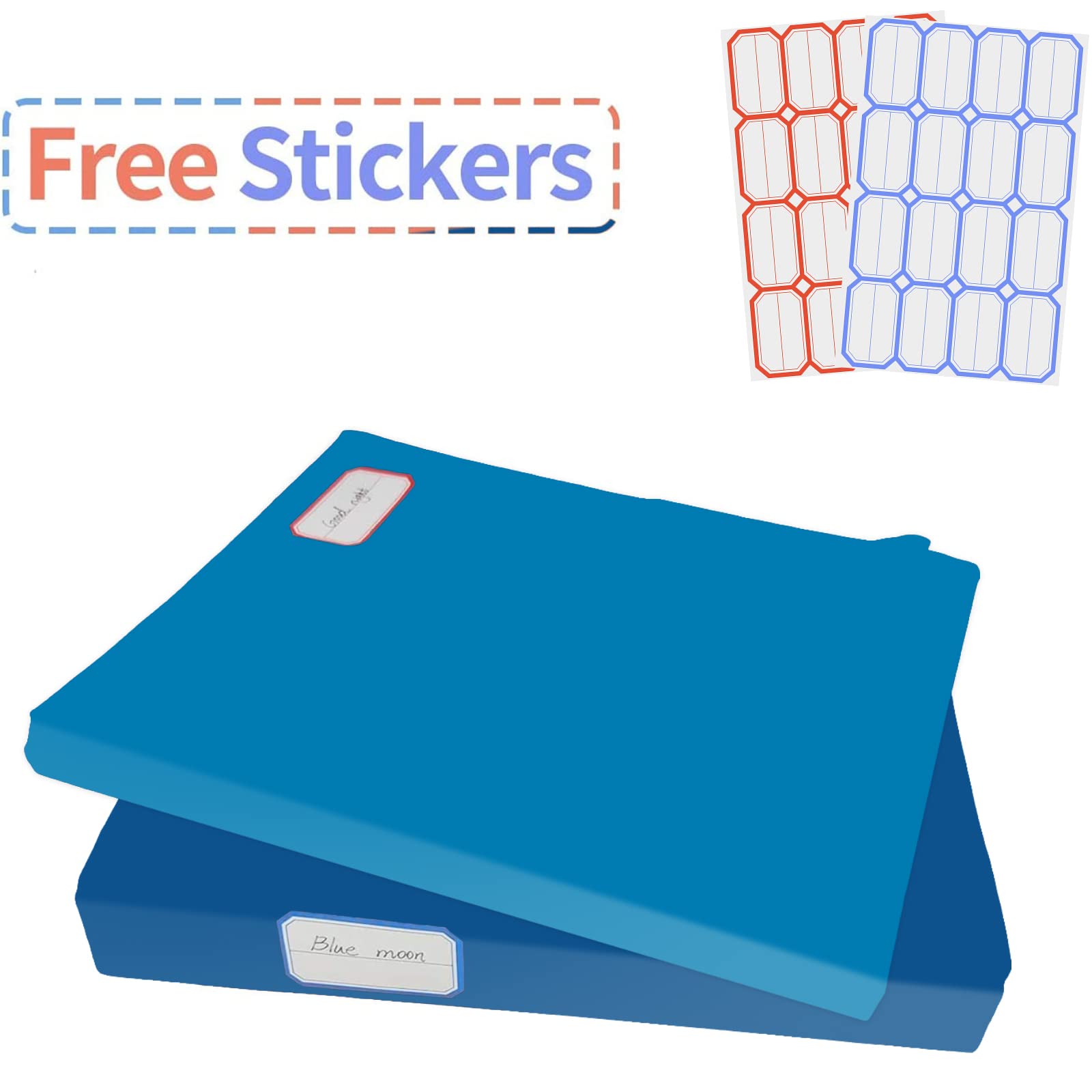 2 Pack Stretchable Book Sleeve Covers for Paperbacks & Textbooks up to 9