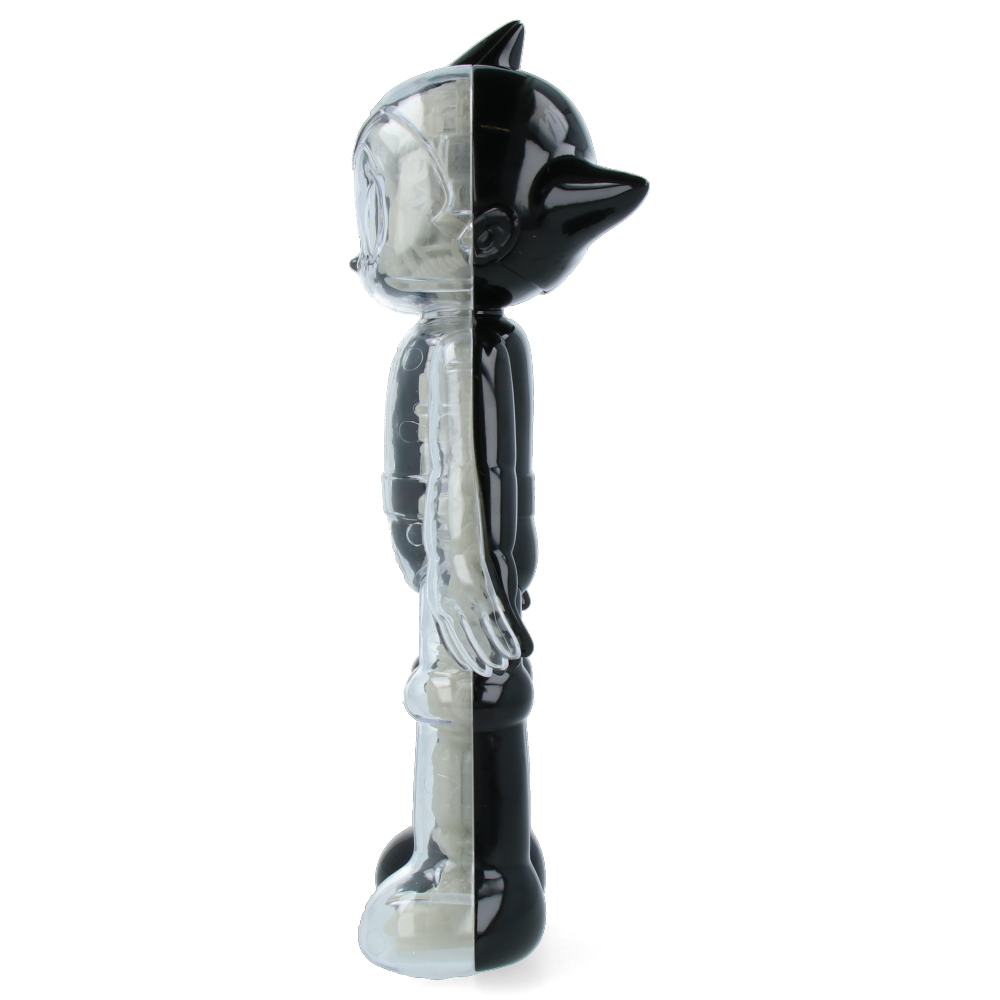 Astro Boy Diecast Metal Figure - 9-Inch (23 cm) Metallic Black Collectible Toy for Anime Fans & Gift Ideas | Display for Home, Office, or Anime Collections