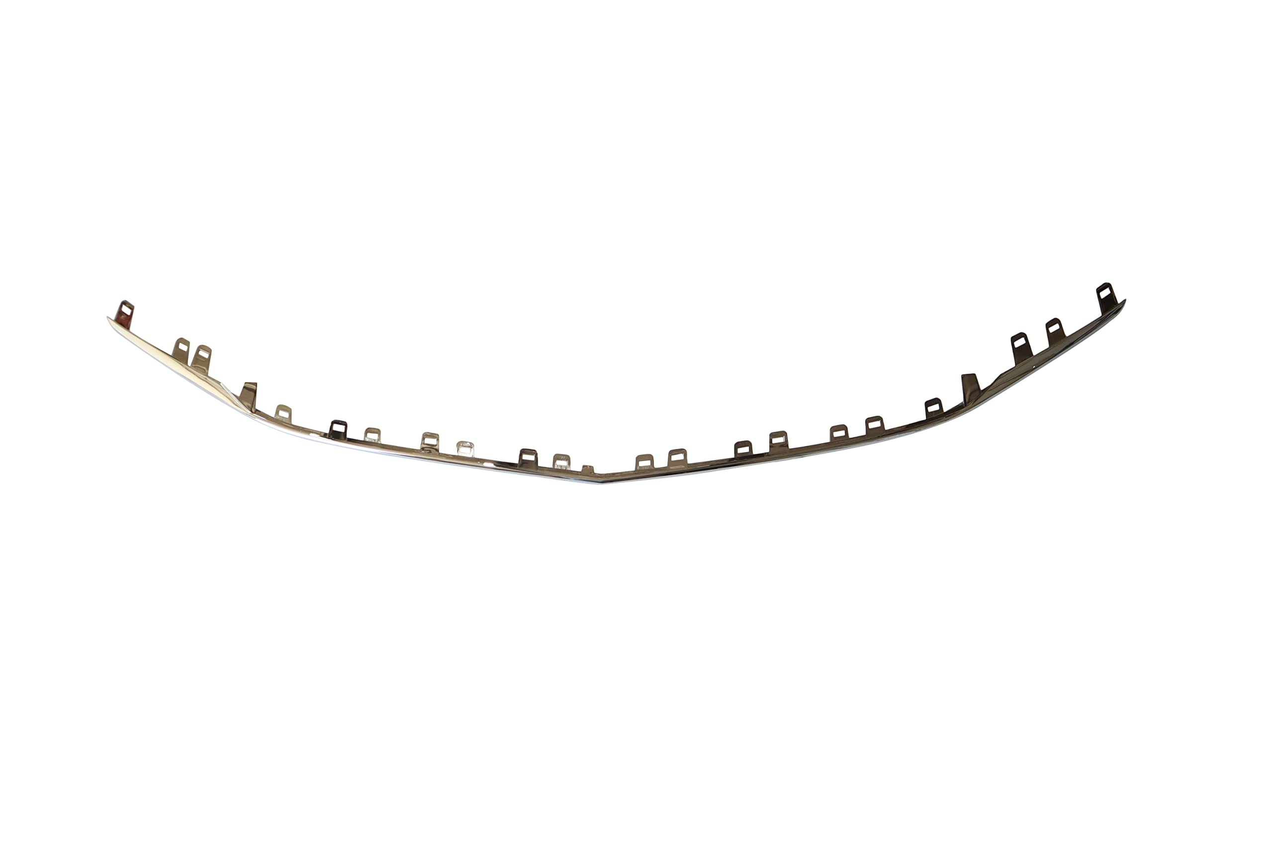 2015-2019 Cadillac ATS Front Bumper Cover Molding Trim - Chrome Plastic Replacement Part (Fits OEM 22879656) | Perfect for Car Repair & Auto Body Restoration