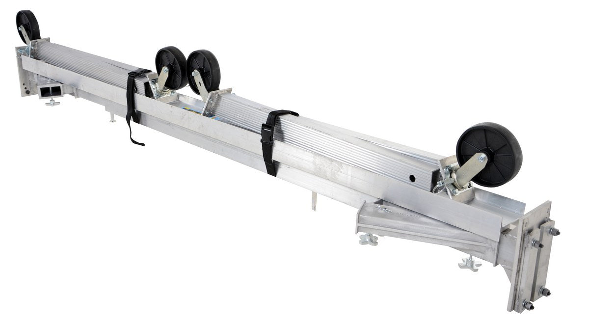 Adjustable Height Aluminum Gantry Crane - Heavy Duty Portable Hoist for Workshop, Garage & Construction Sites - Perfect for Lifting Machinery, Equipment & Materials