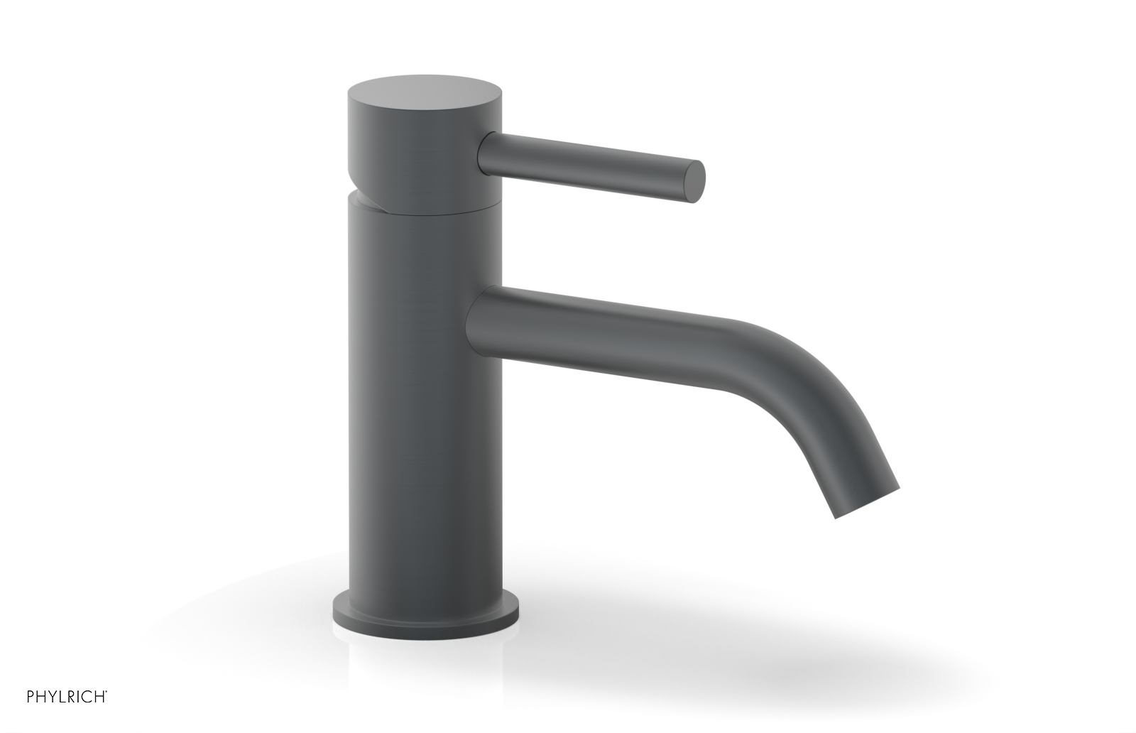BASIC II Single Hole Bathroom Faucet with Lever Handle - Chrome Finish for Modern Sink Vanity - Perfect for Home, Hotel & Commercial Use
