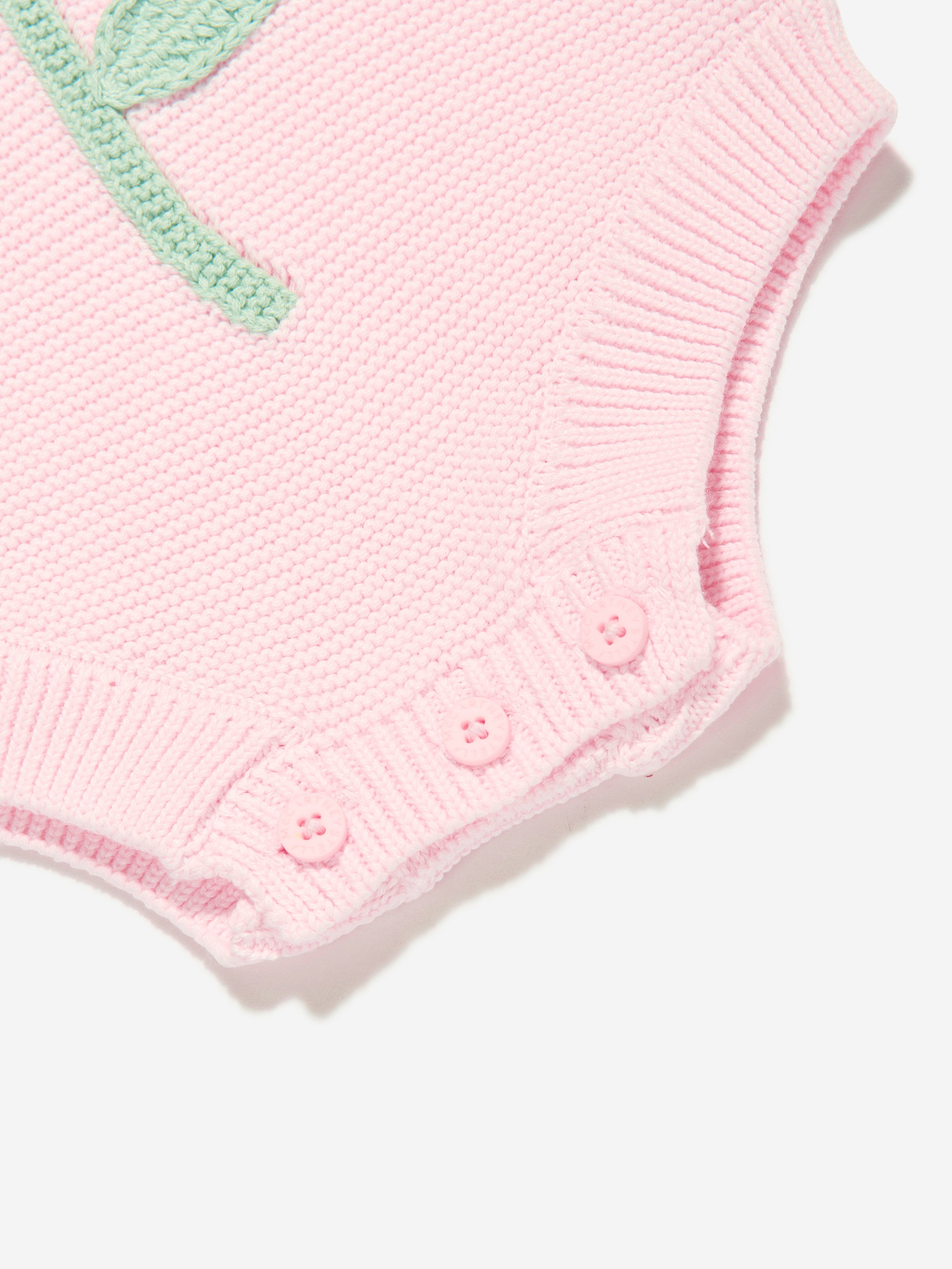 Pink Daisy Baby Girls Bodysuit - Soft Cotton Infant Onesie for Newborns & Toddlers - Perfect for Playtime, Photos & Everyday Wear