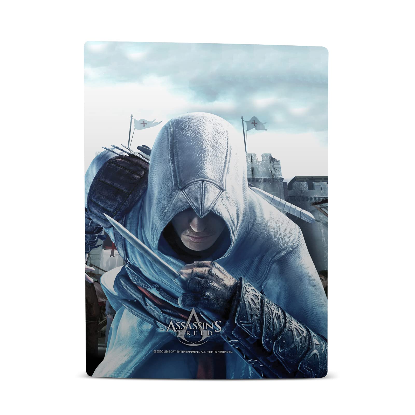 Head Case Designs Altaïr Lame Cachée Art Skin Vinyl Decal Sticker Cover Compatible with Sony PlayStation 5 PS5 Digital Edition Console - Gaming Room Decor, Gift for Gamers