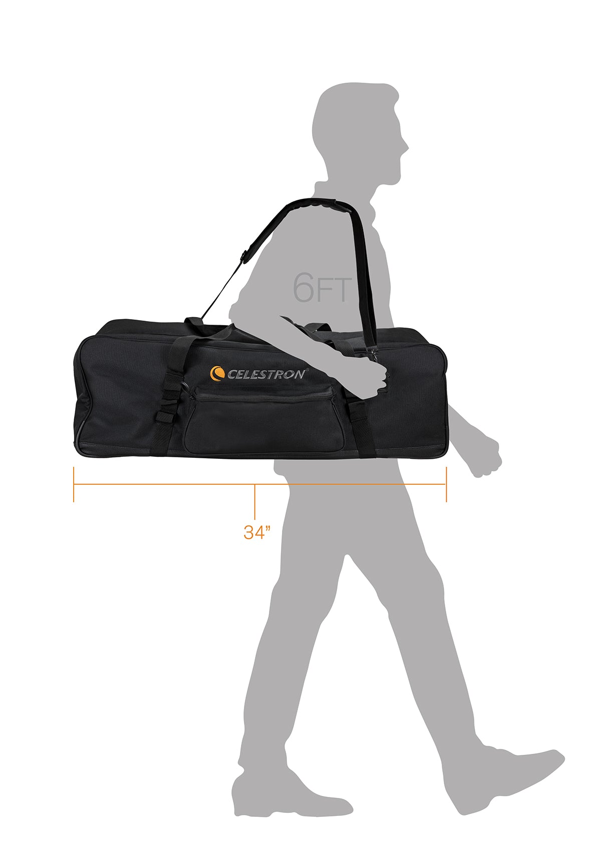 34In Tripod Bag - Heavy Duty Waterproof Camera Tripod Case for DSLR, Video & Photography Equipment - Perfect for Travel, Outdoor Shoots & Studio Use