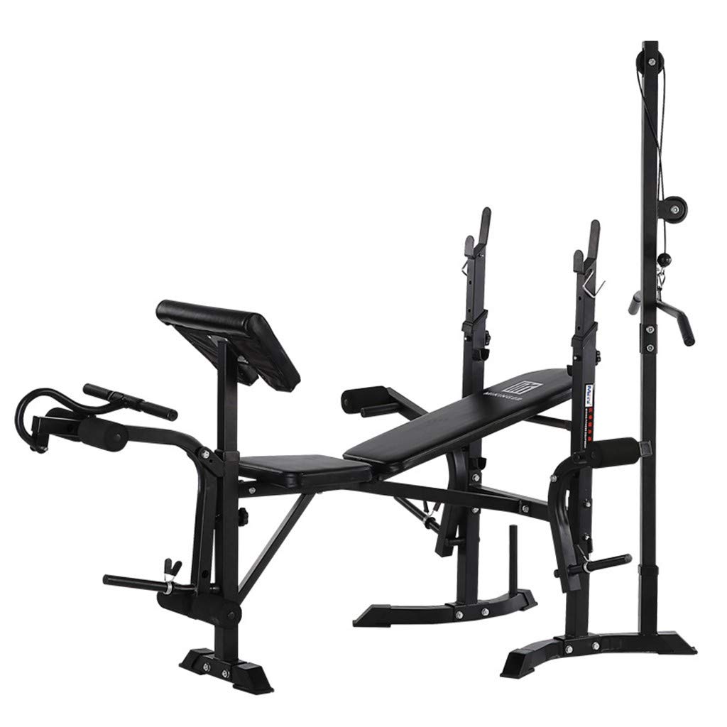 Adjustable Weight Bench Set - Multifunctional ABS Workout Bench for Dumbbell & Barbell Training - Home Gym Fitness Equipment (Fast 3-10 Day Delivery) - Perfect for Home Workouts, Strength Training & Muscle Building
